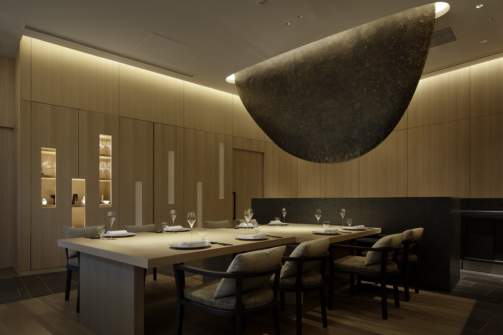 Modern light luxury villa large apartment club project hotel furniture J-068