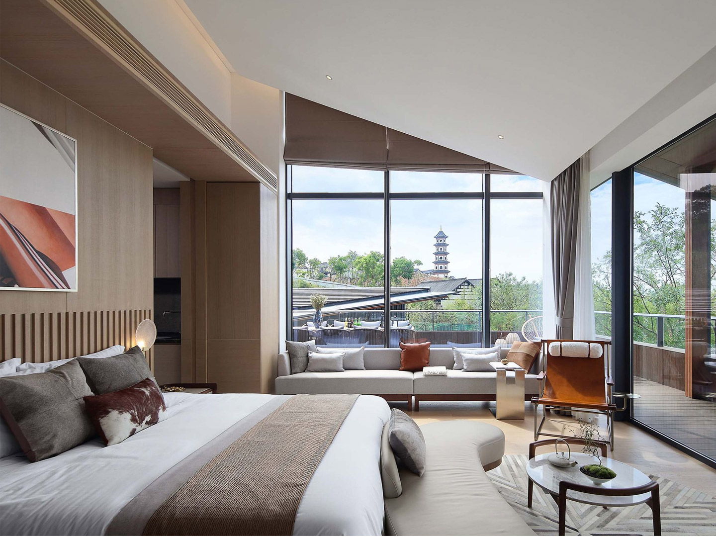 High-end club hotel furniture B&B resort furnit...