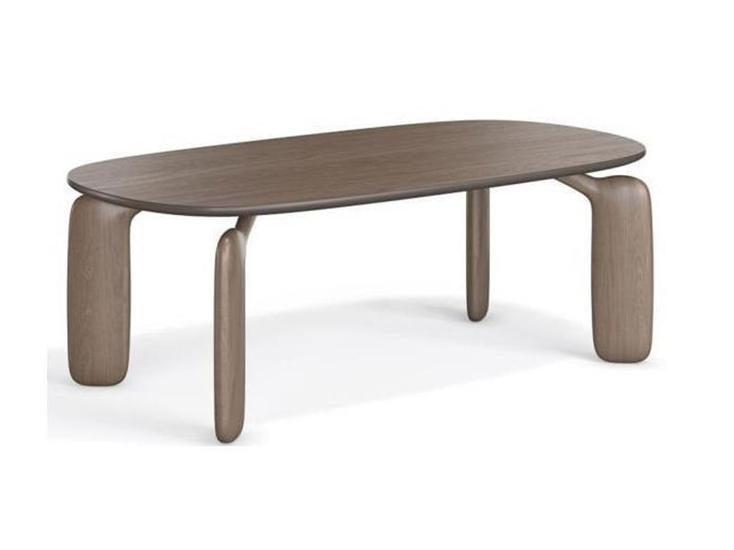 Modern solid wood dining table for homestay resort apartment Q-074