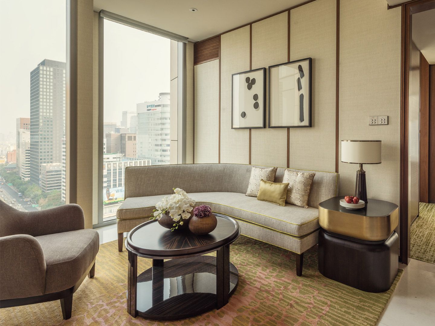 High-end simple modern hotel furniture homestay...