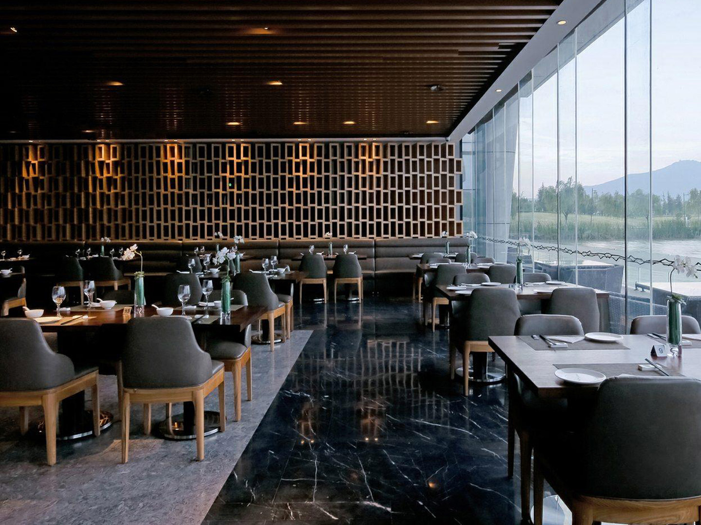 High-end villa hotel villa furniture custom ful...