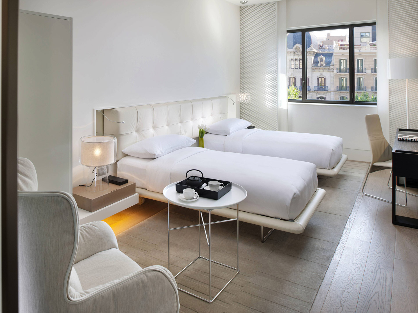 Modern simple villa hotel living room furniture...