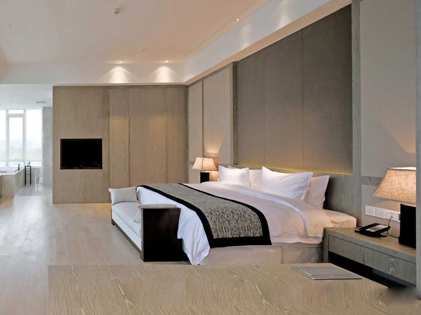 High-end villa hotel villa furniture custom ful...
