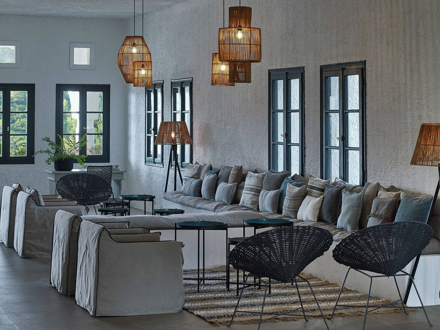 High-end club hotel furniture project customize...