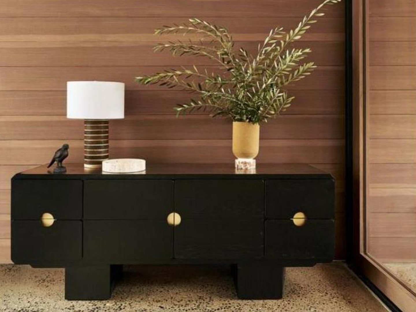 Modern simple homestay resort furniture living ...