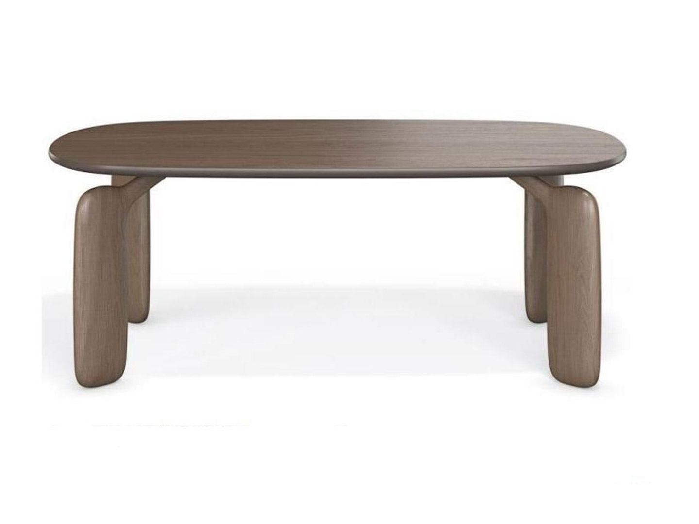 Modern solid wood dining table for homestay resort apartment Q-074
