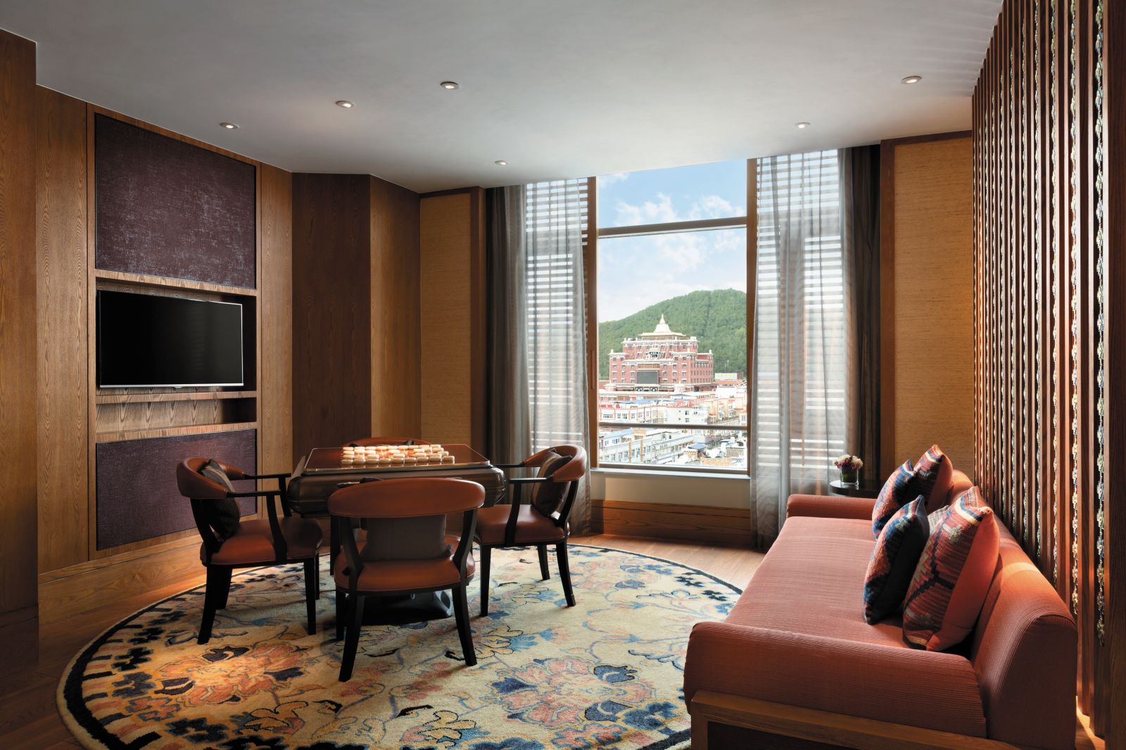 Italian light luxury project hotel furniture customization factory J-074