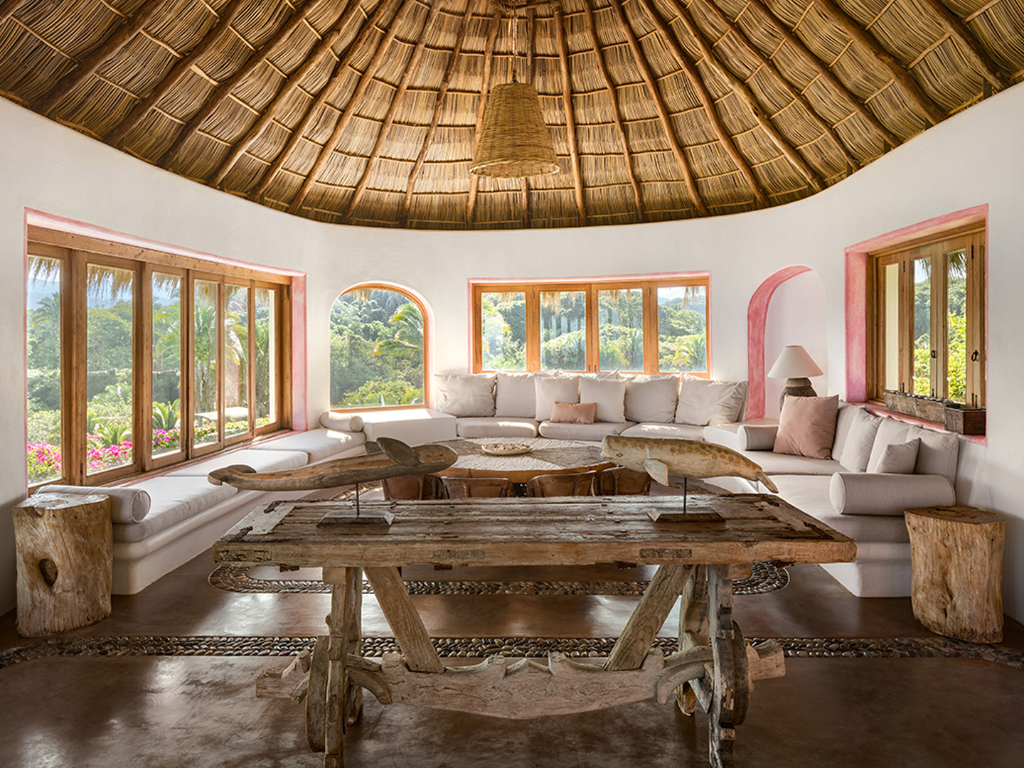 Simple resort homestay furniture project custom...