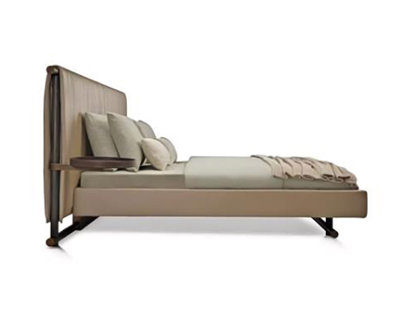 High-end Italian style double bed furniture  Q-132