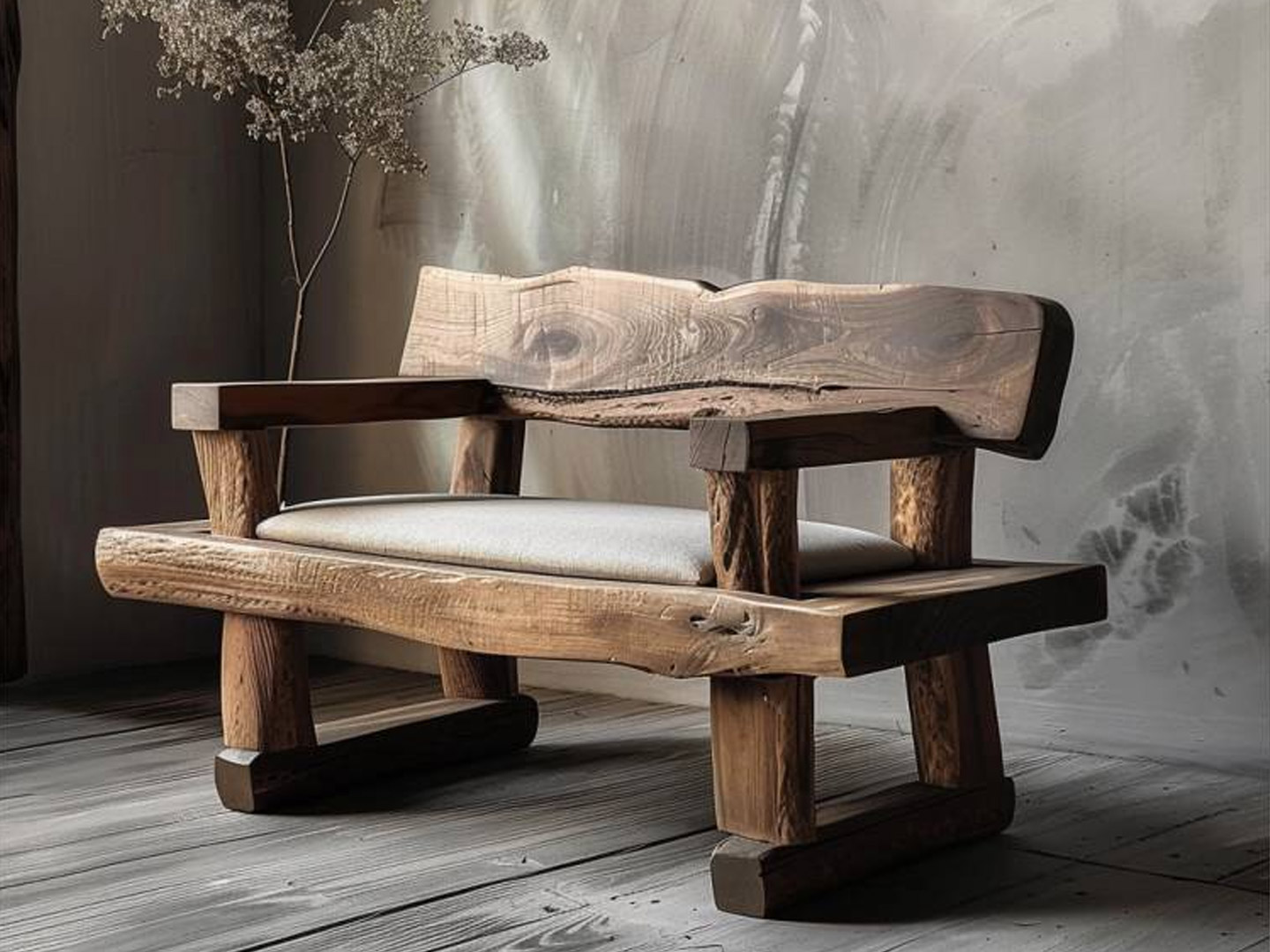 Hotel B&B Resort Solid Wood Sofa Set Q-163