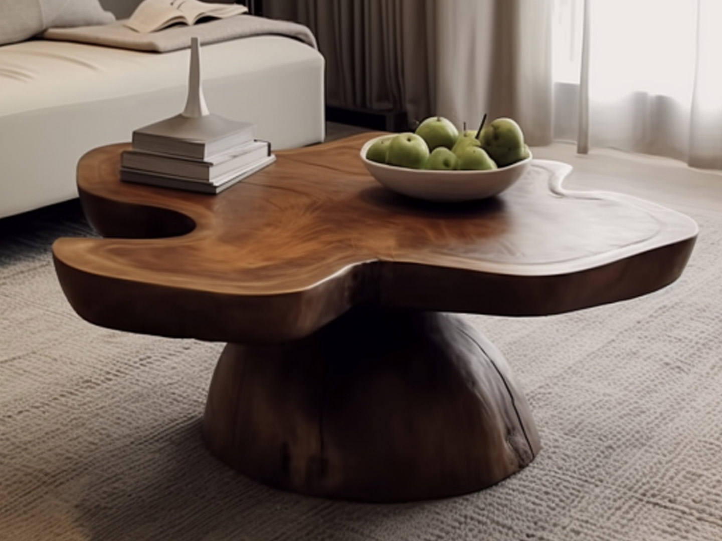 Home resort furniture project Hotel custom set living room coffee table Q-185