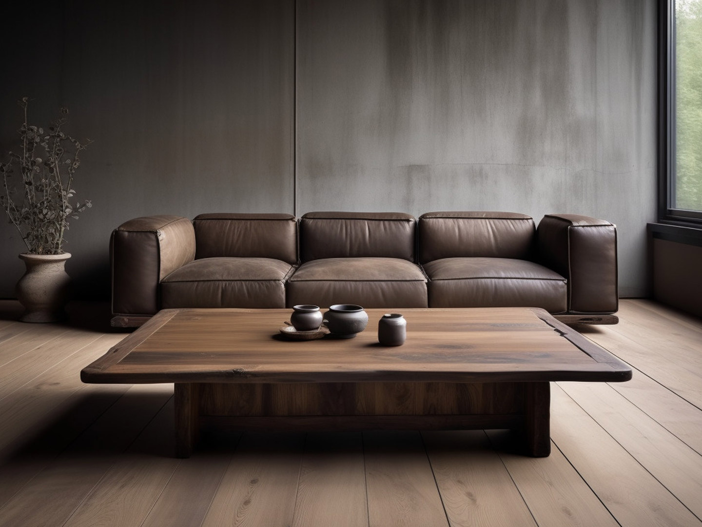 Homestay resort full set of furniture project hotel custom living room coffee table Q-190