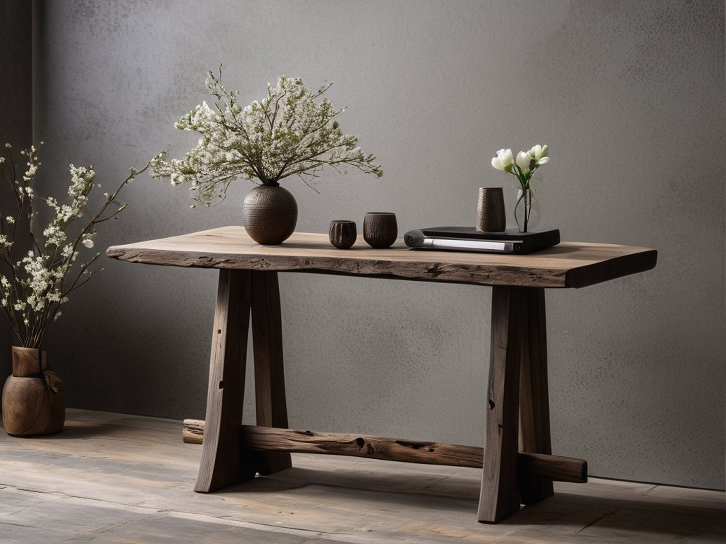 High-end resort Hotel Homestay Apartment Real Estate Study Tea table Q-192