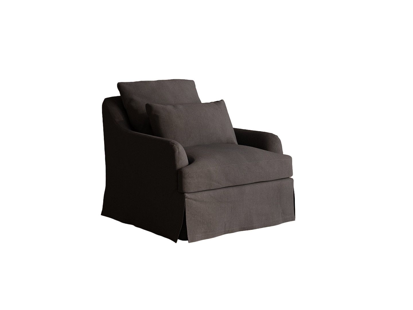 Homestay resort high-end hotel furniture custom source factory living room single sofa Q-274