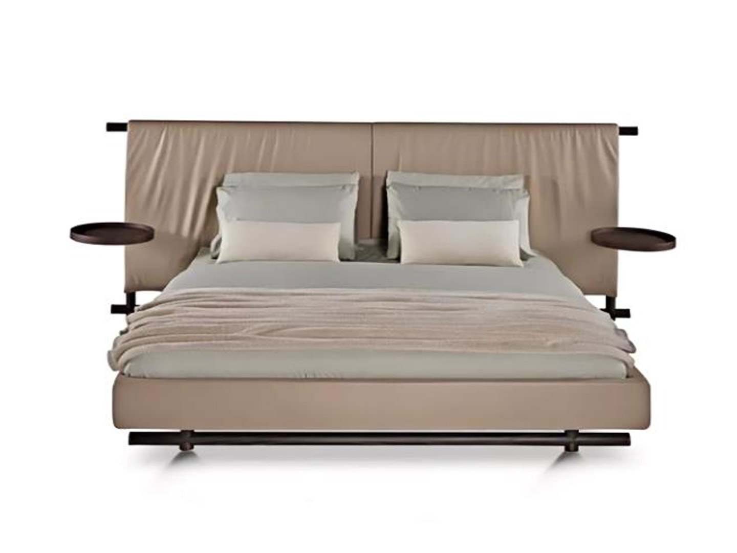 High-end Italian style double bed furniture  Q-132