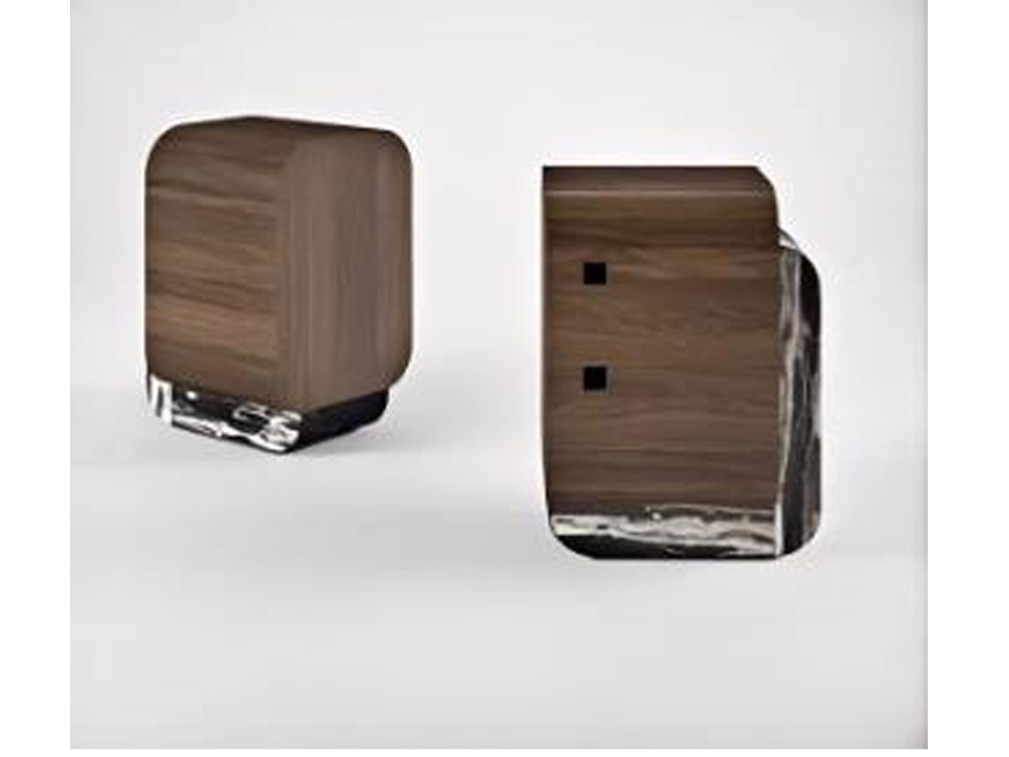Modern custom furniture factory hotel club bed and breakfast bedroom bedside table Q-145