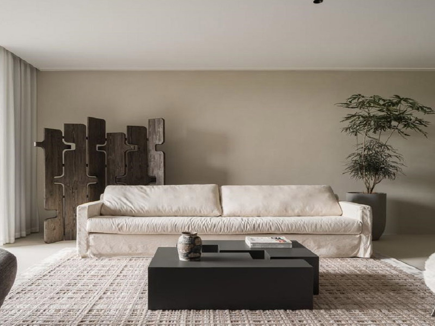 Custom sofa for B&B hotel club model room Q-156