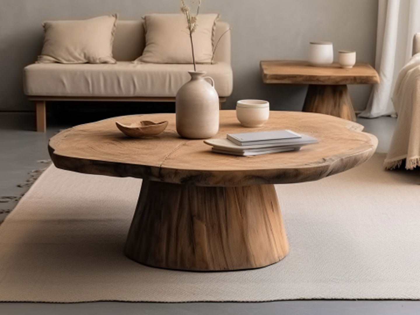 Home resort furniture project Hotel custom set living room coffee table Q-185