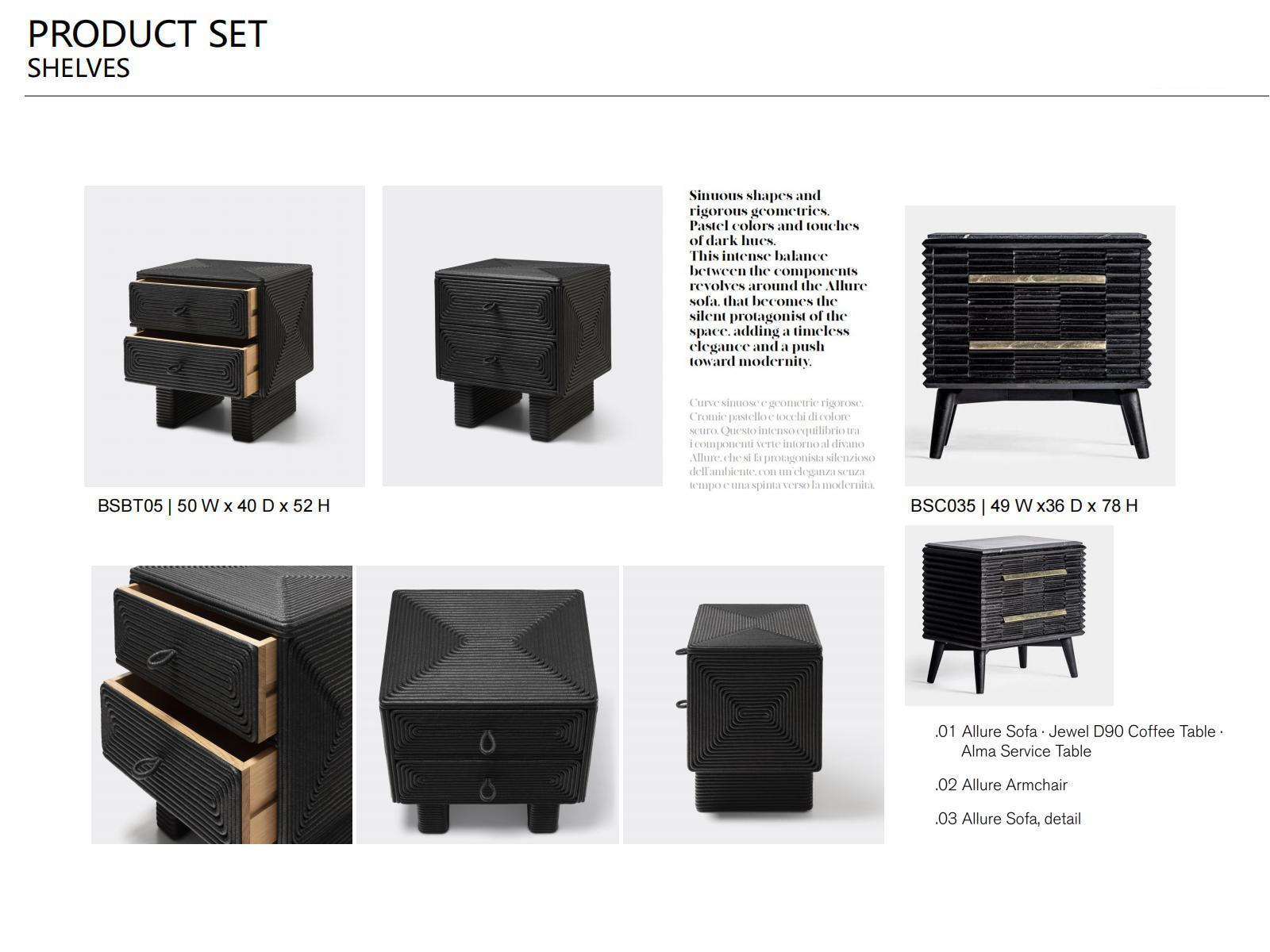 Hotel B&B Resort Furniture Bedroom Bedside Table Q-140