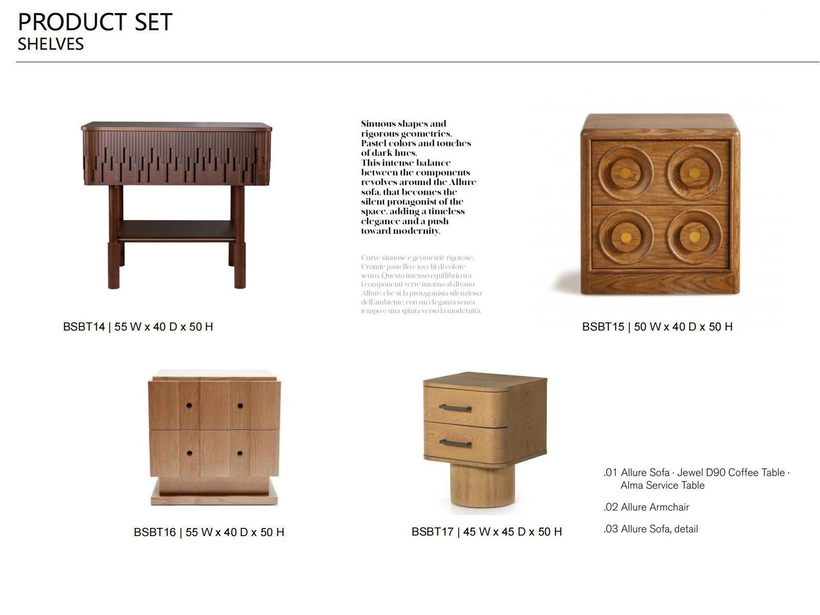 Clubhouse B&B Hotel Resort Furniture Bedside Table Q-141