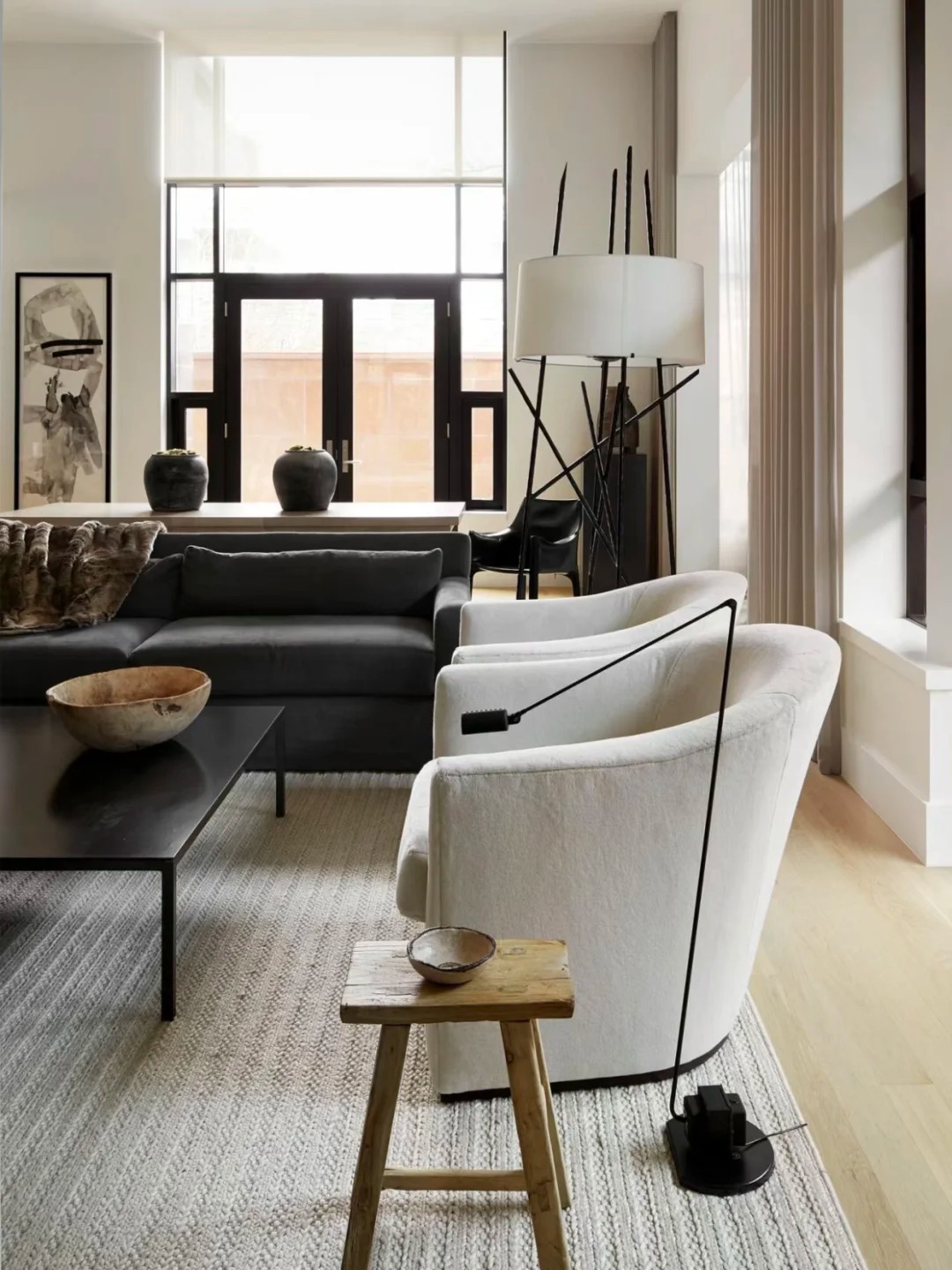 Aesthetic Elevation | David Frazier's Black, White and Gray Art Home