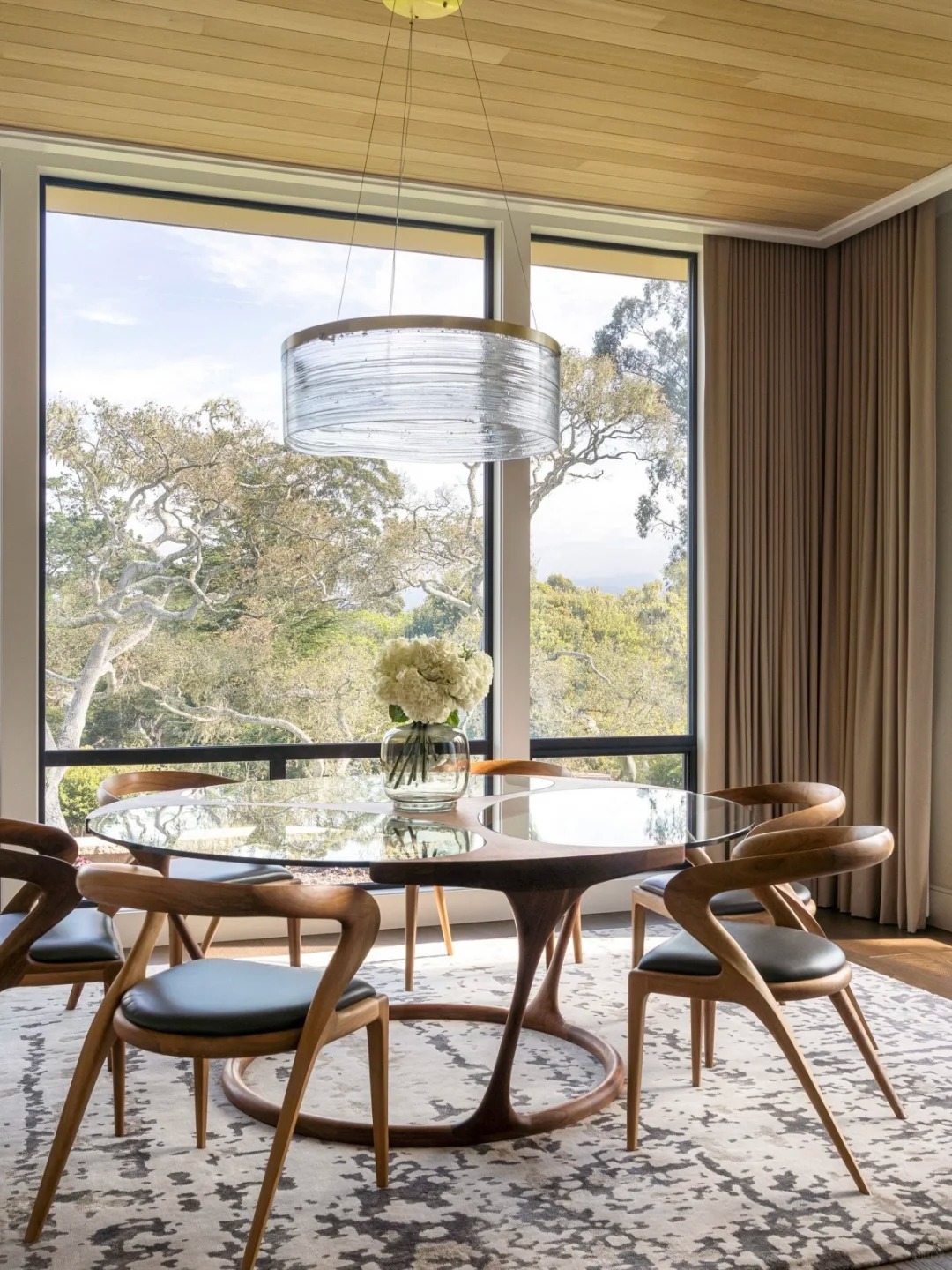 Aesthetic Elevation | Jean Larette Pebble Beach Modern Minimalist Log Home