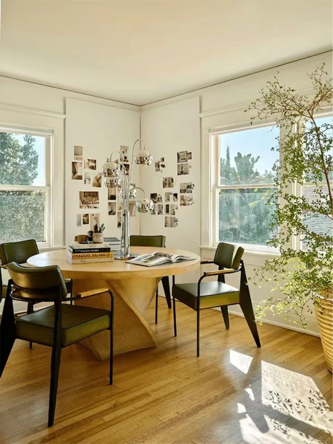 Aesthetic Enhancement | Jesse Rudolph's Modern Log-Style Creative Home in Los Angeles
