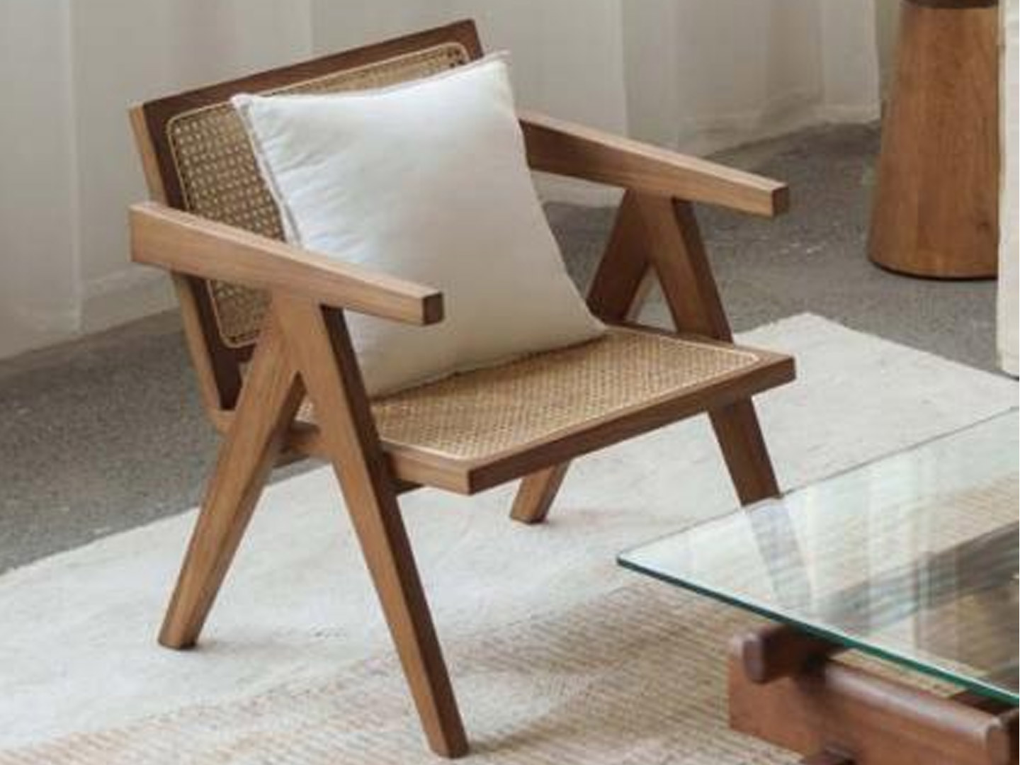 Modern simple homestay resort living room leisu...