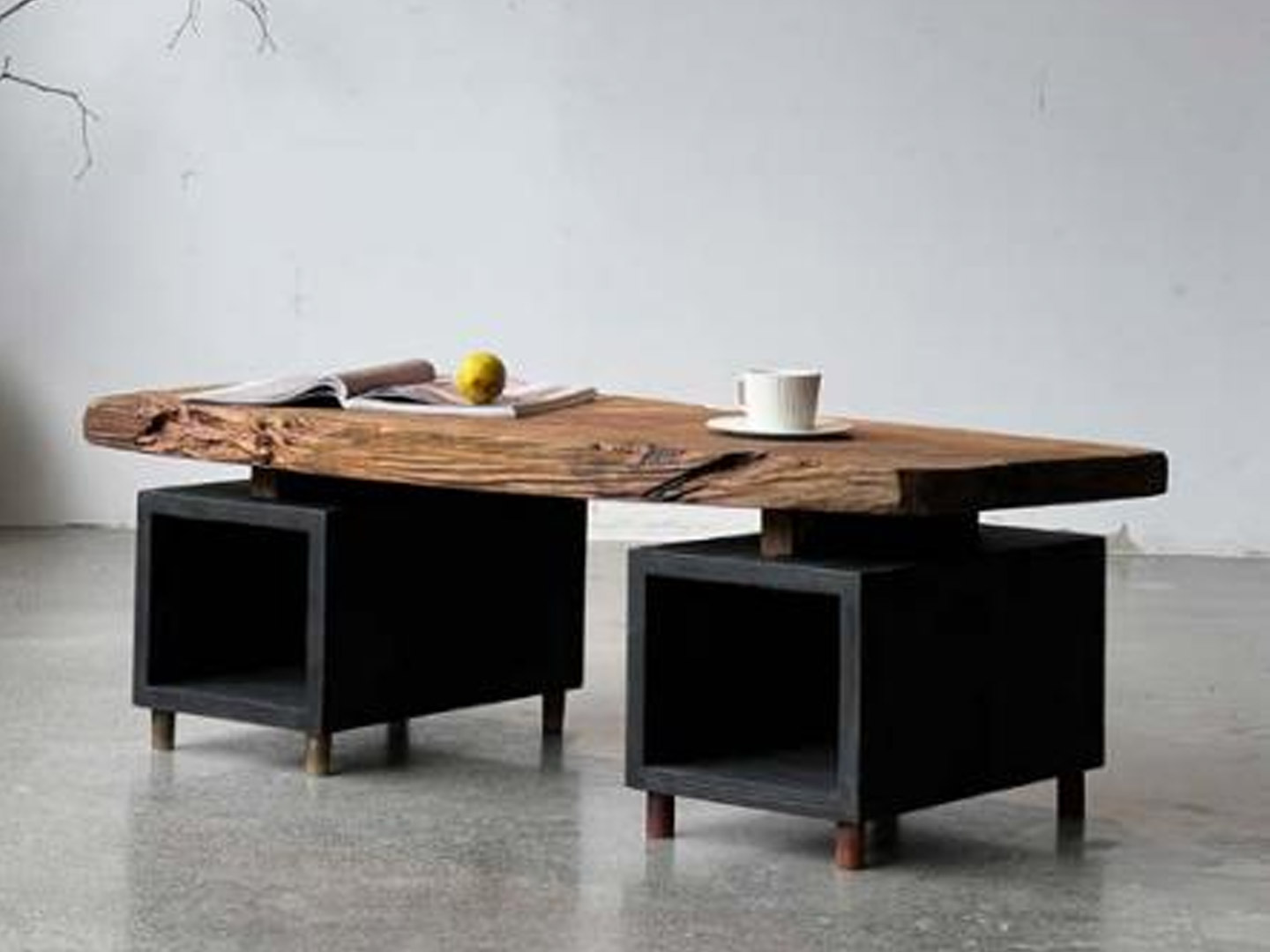 Wabi-sabi style resort study furniture Q-340