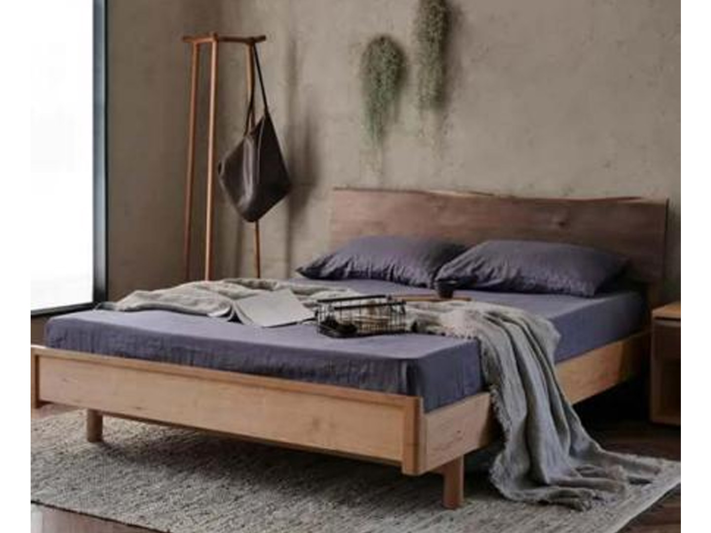 B&B antique wabi-sabi style bedroom furniture s...