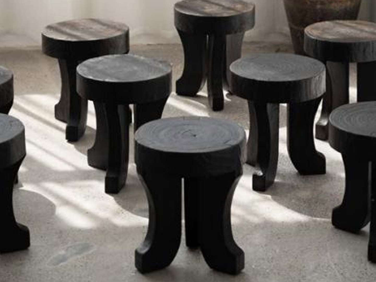 Resort B&B Custom Living Room Footstool Q-354