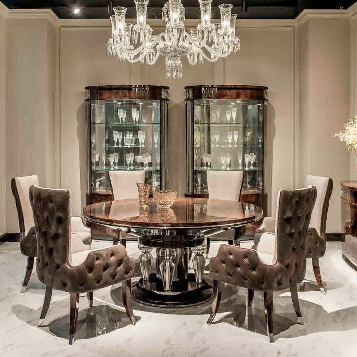 Italian high-end restaurant furniture comb...