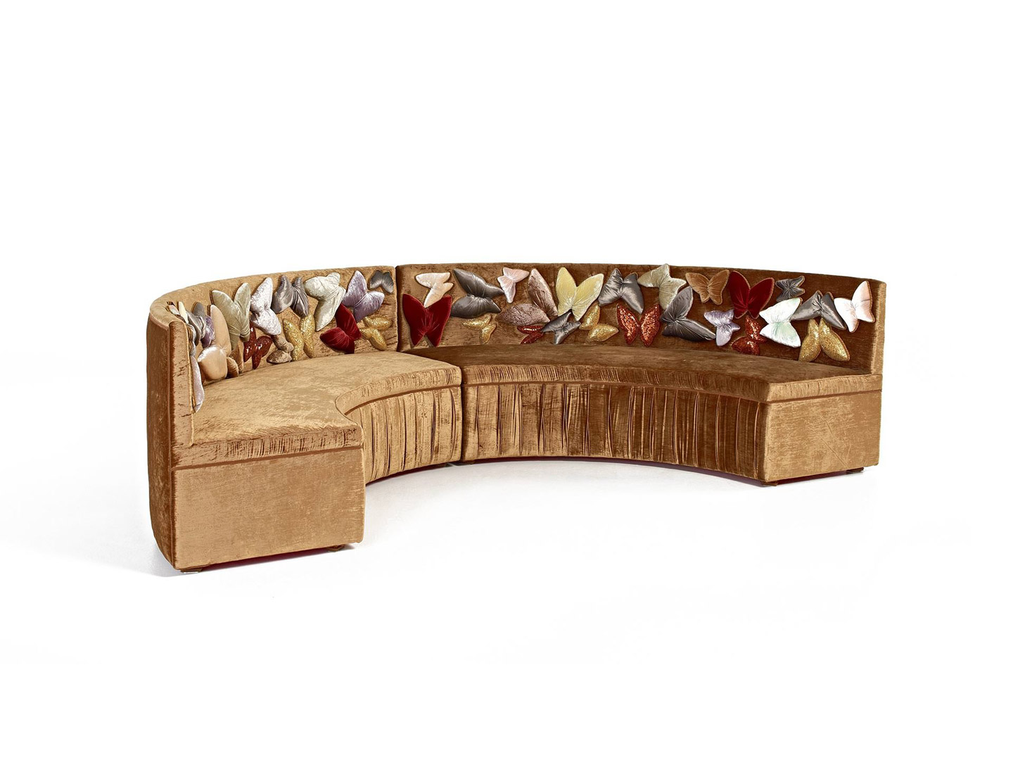 Italian light luxury project hotel sofa J-135