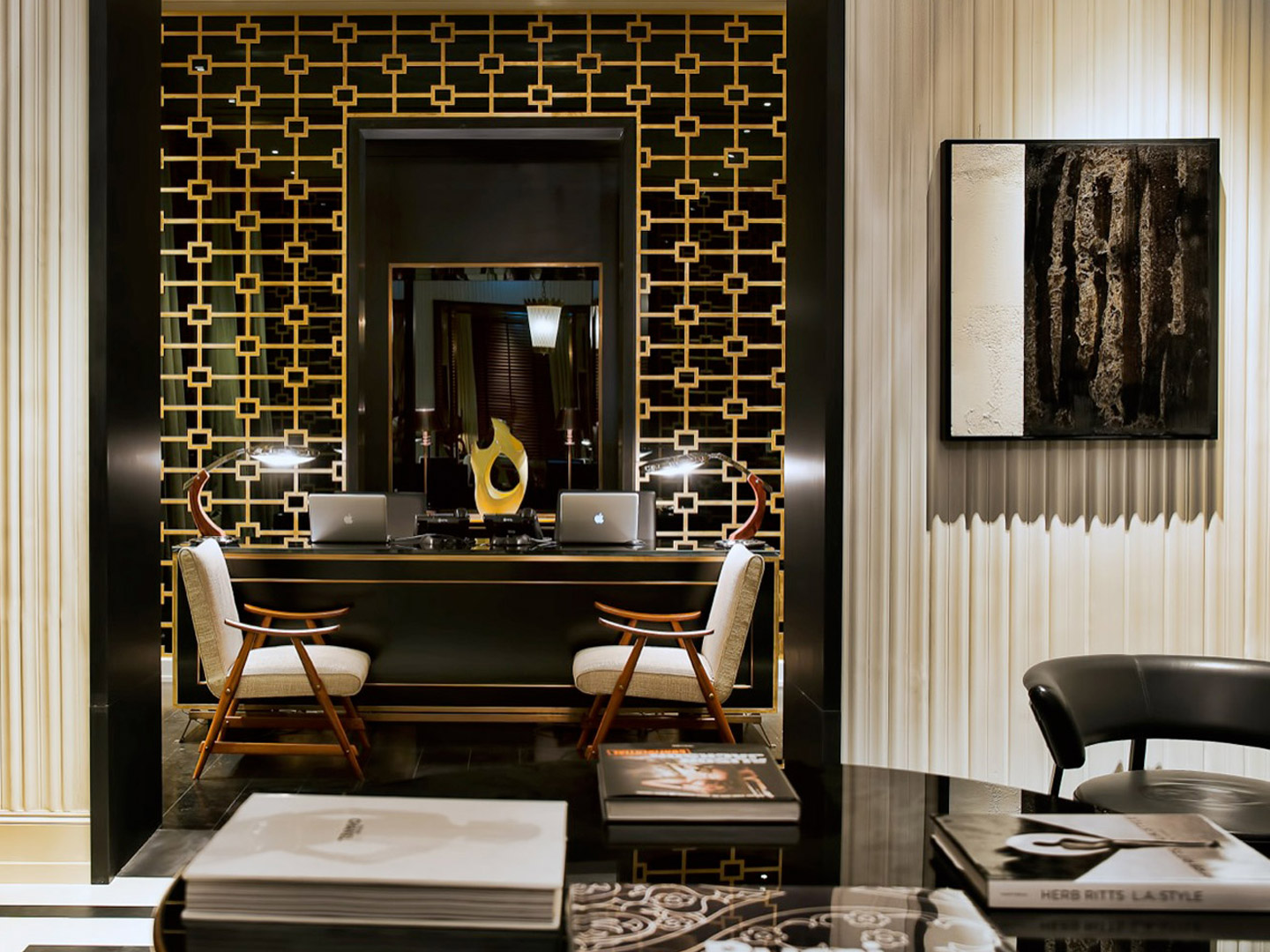 Simple modern luxury villa furniture Star hotel custom furniture J-158
