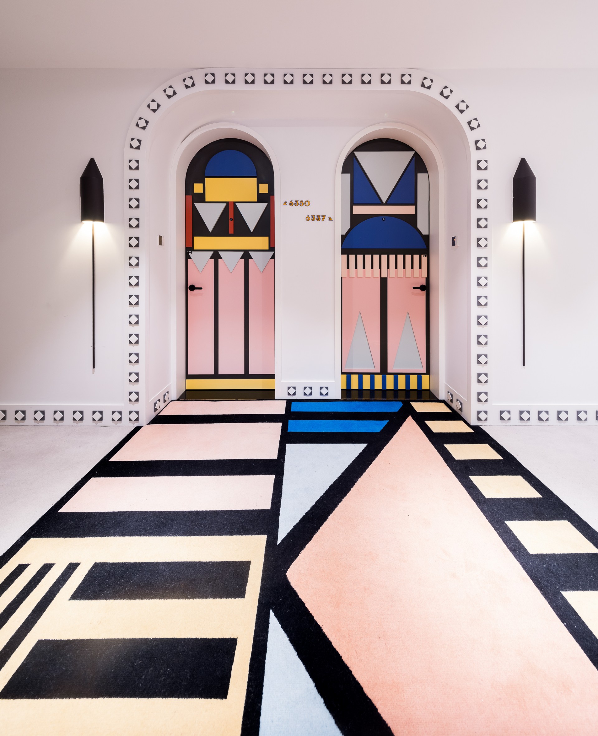 Magical Holiday Hotel in Sci-Fi Art Style