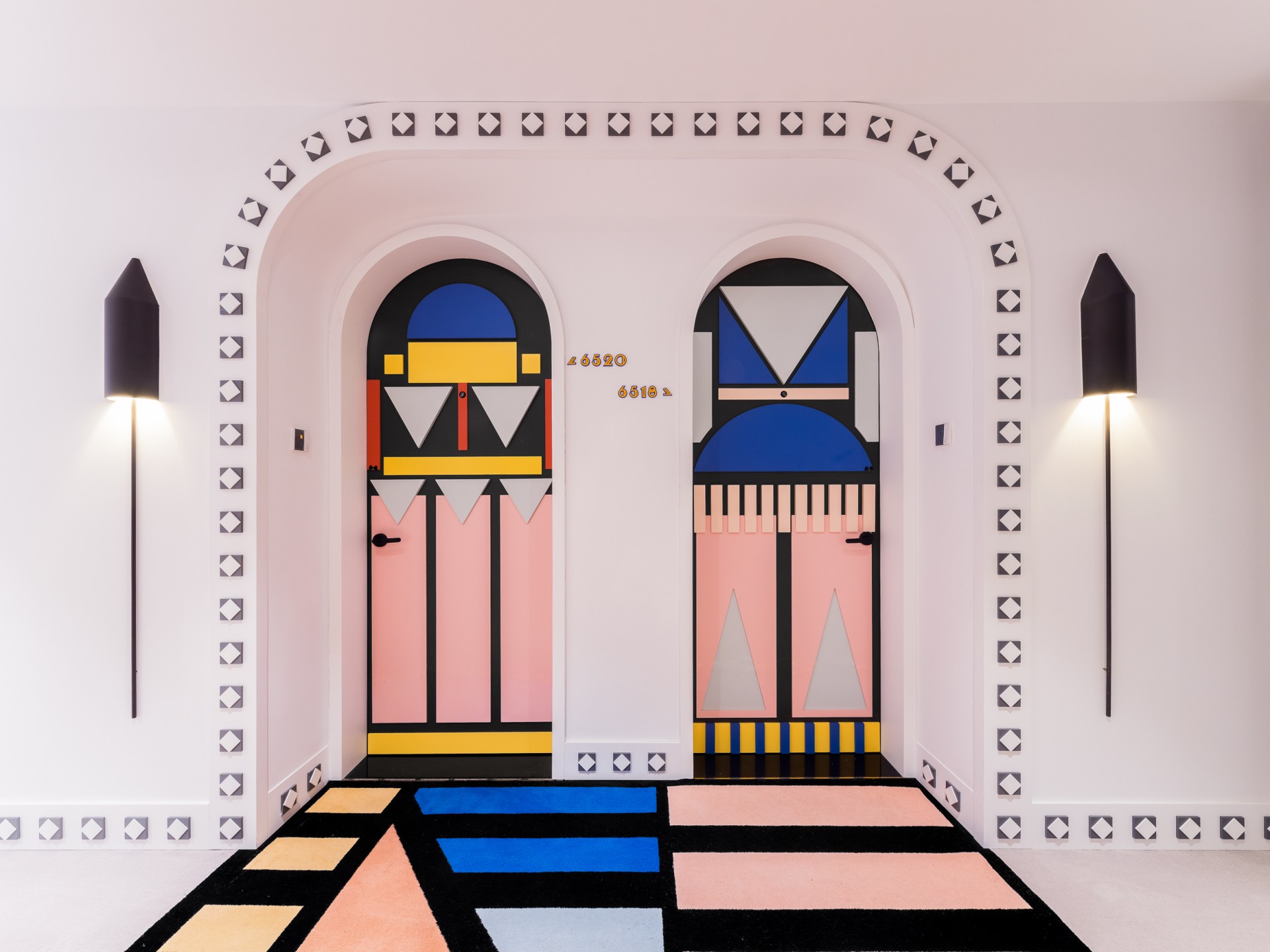 Magical Holiday Hotel in Sci-Fi Art Style