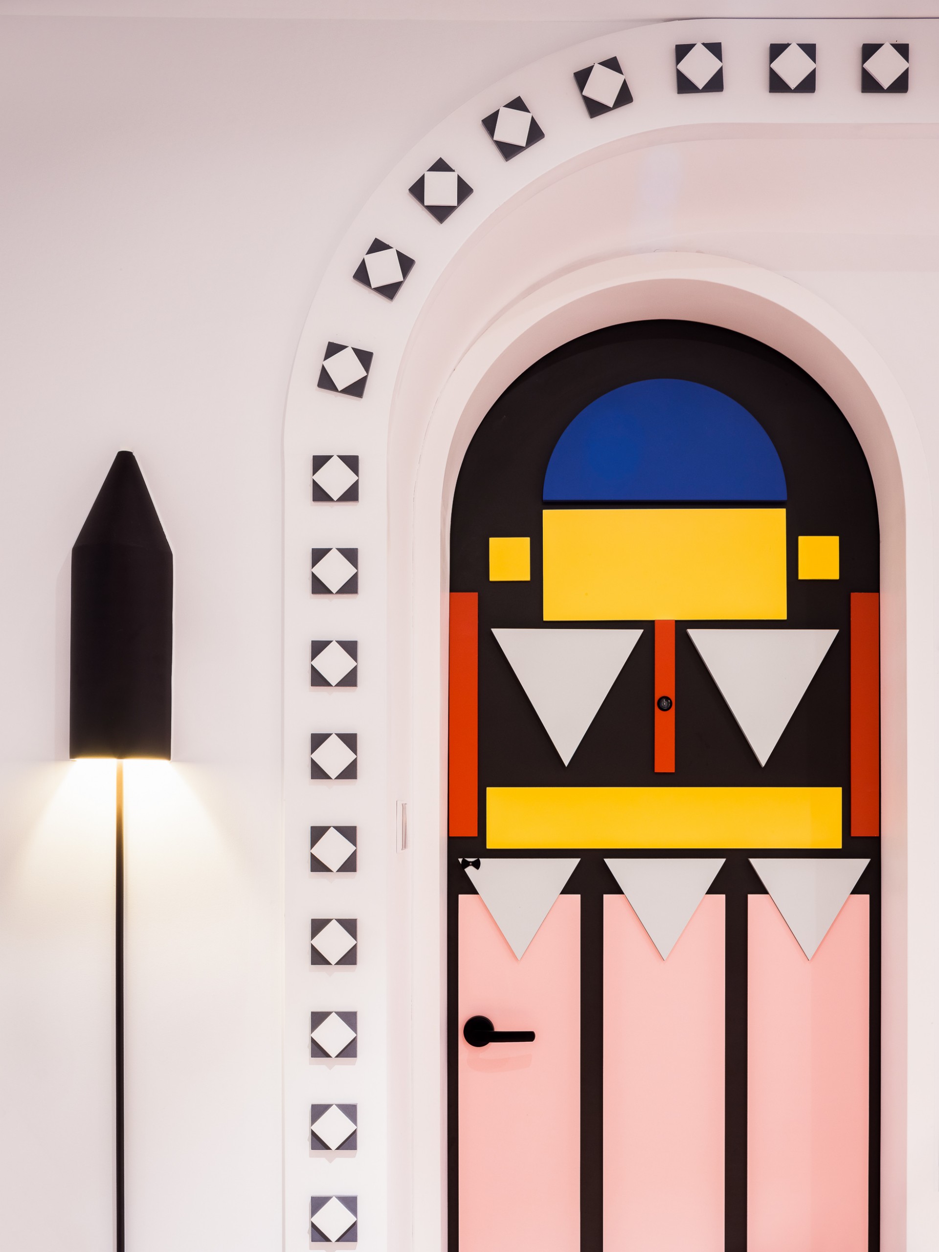 Magical Holiday Hotel in Sci-Fi Art Style