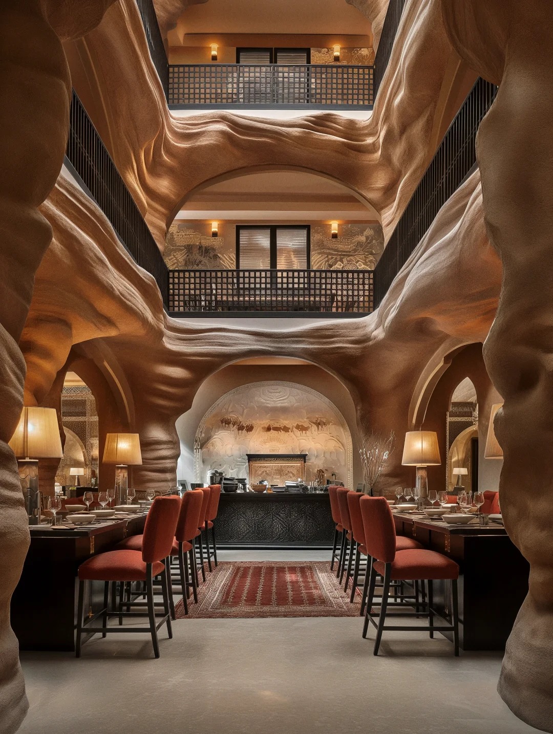 Desert Yadan Hotel! Poetic Concept Design