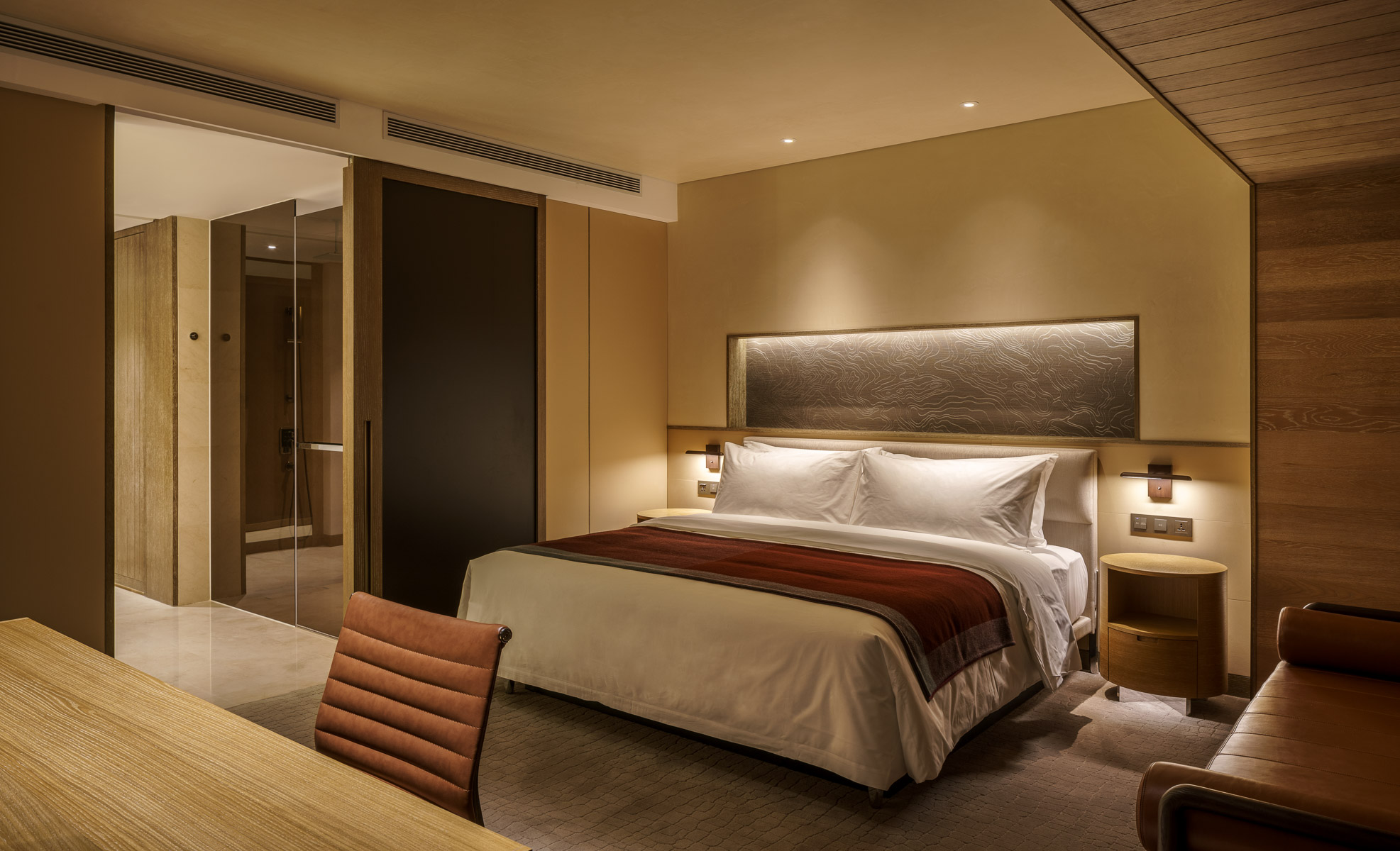 Modern light luxury simple boutique hotel ...