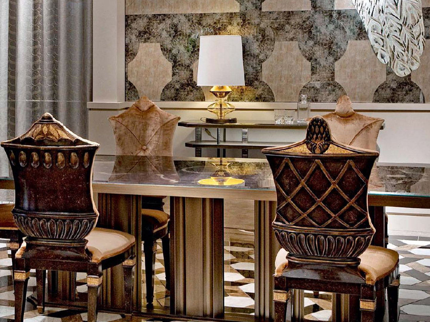 Hotel high-end luxury restaurant furniture dini...