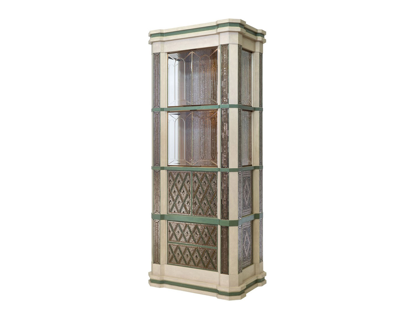 Hotel villa model room furniture high-end luxury custom wine cabinet J-109