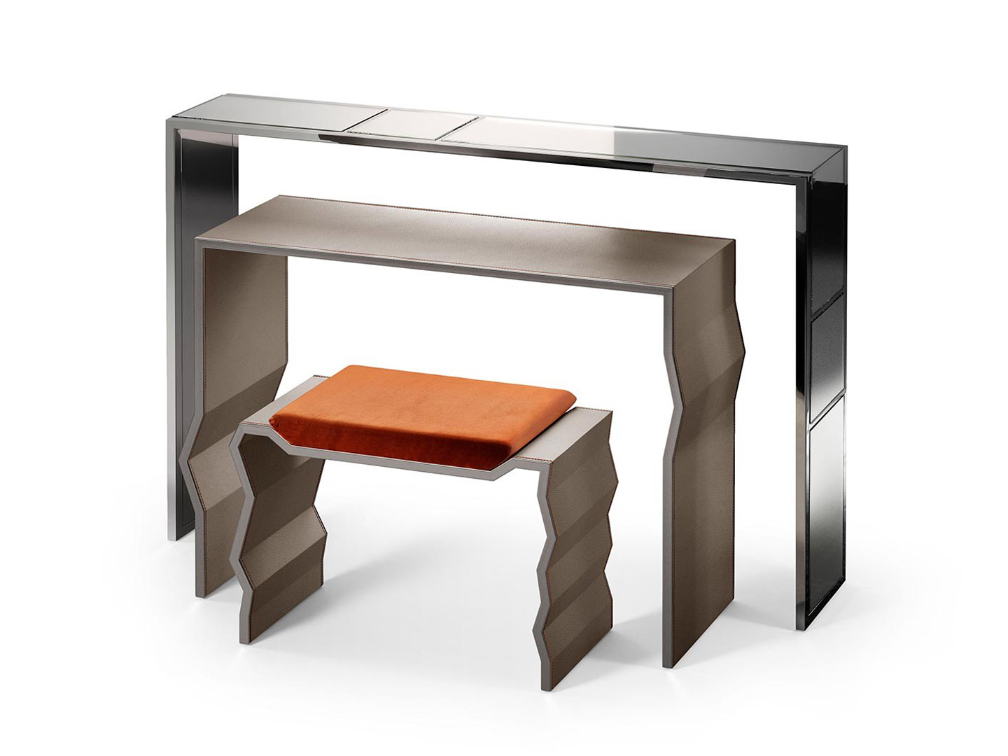Italian post-modern villa hotel project custom entrance table J-128
