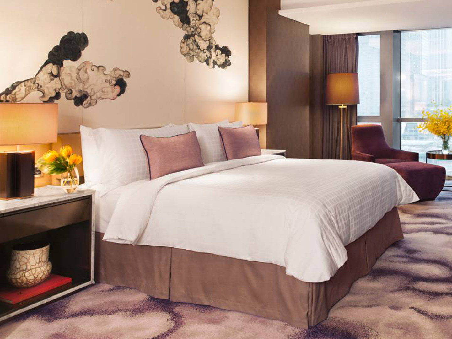 Minimalist luxury engineering hotel furniture s...