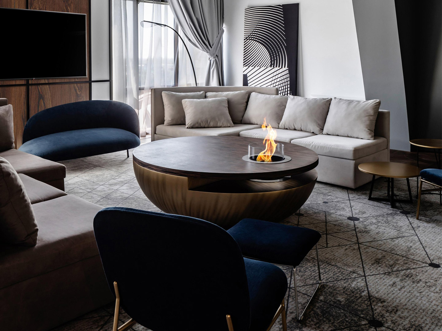 Modern simple custom furniture factory high-end hotel furniture J-249