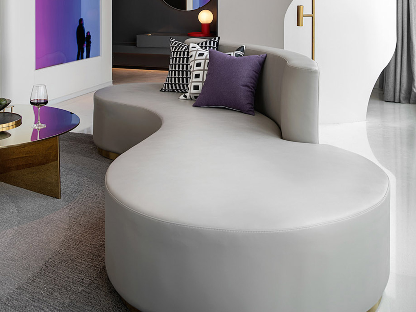 Simple club project custom star hotel furniture J-322