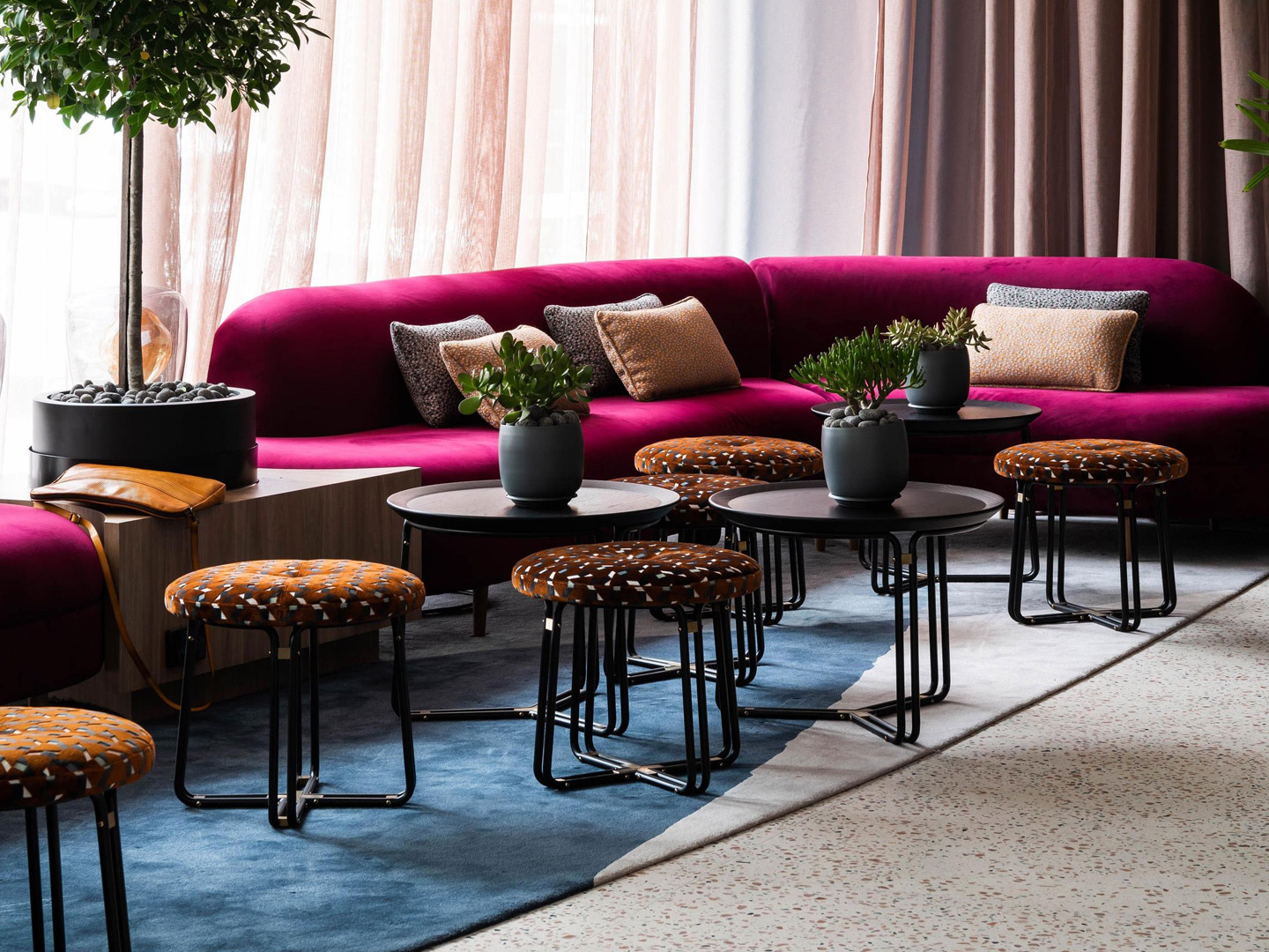 Custom furniture factory hotel engineering furniture J-235