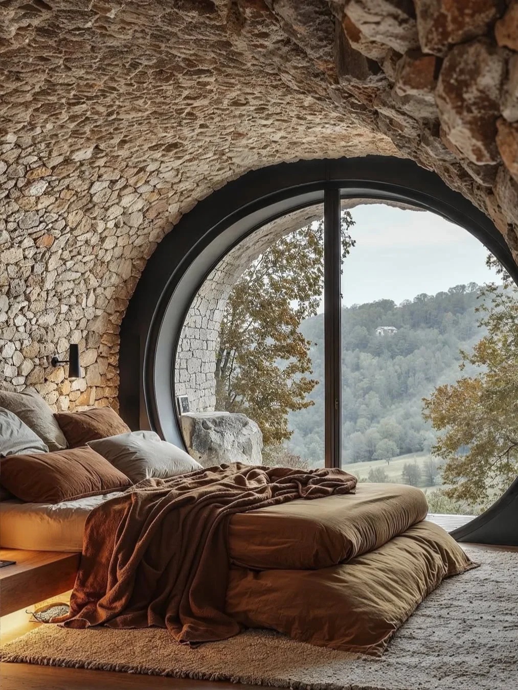 A resort hotel surrounded by mountain...