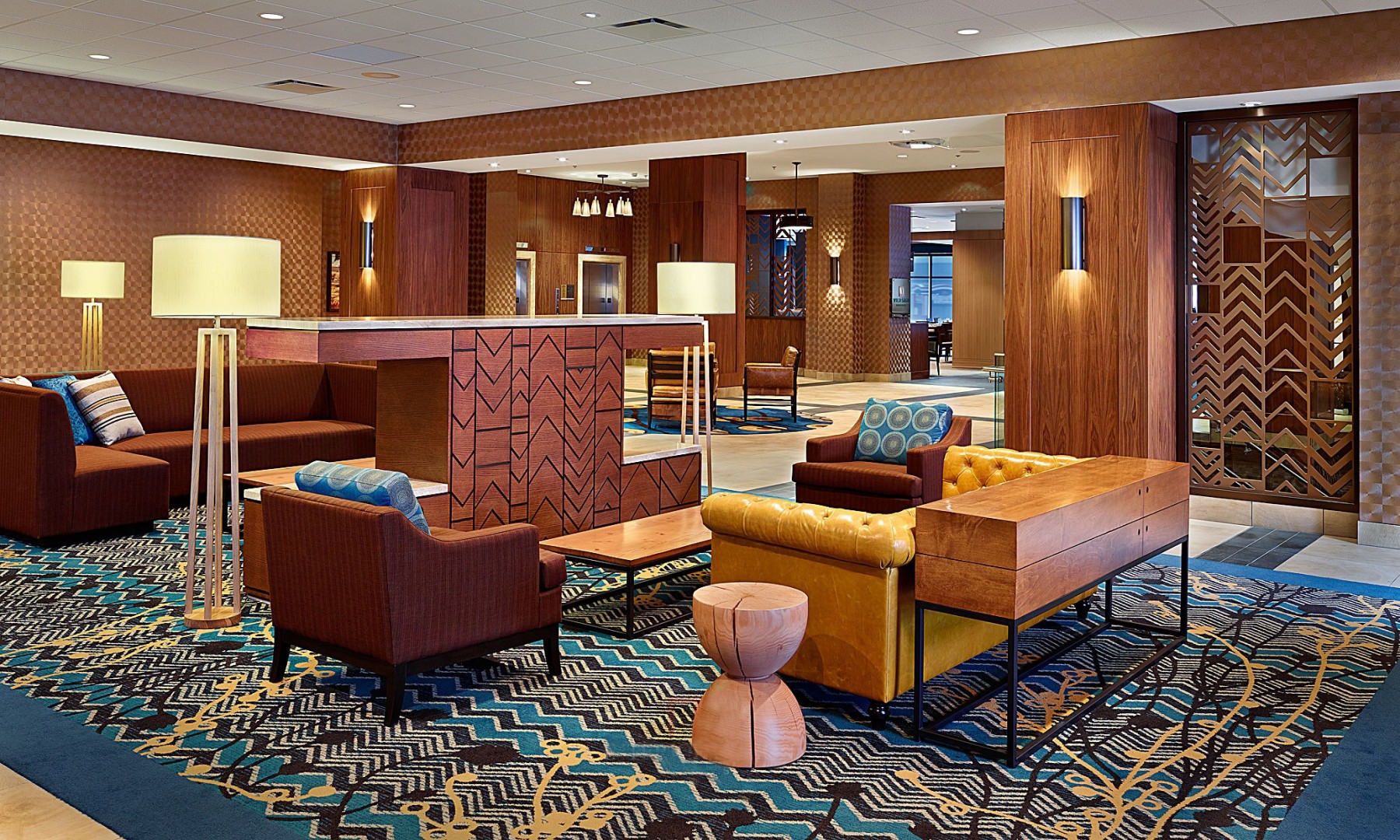 Engineering furniture Custom factory hotel full set of furniture J-223