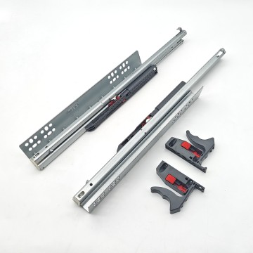 Full Extension Soft Closing Quadro Under Mounted Slide with Quick Release Handles G6311B/G6411B