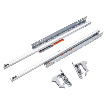 2/3 Extension Push To Open Quadro Under Mounted Slide with Quick Release Handles G6212B